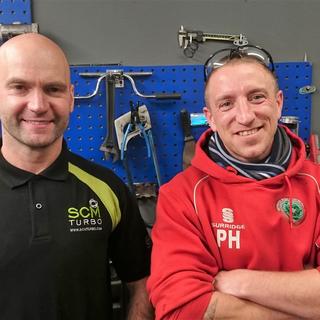 SCM Technical team resolve turbo installation issue for fitter