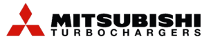 Mitsubishi turbo logo transp black