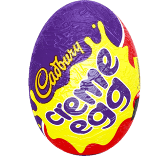 Creme Egg wrapped